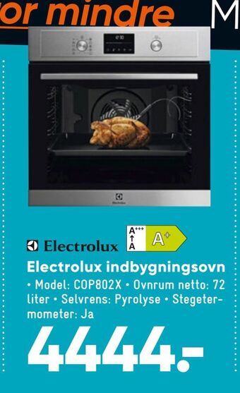 Bilka Electrolux indbygningsovn tilbud
