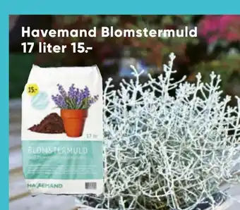 Havemand blomstermuld 17 liter