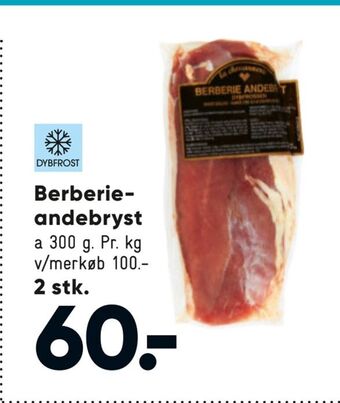 Bilka Berberie andebryst tilbud