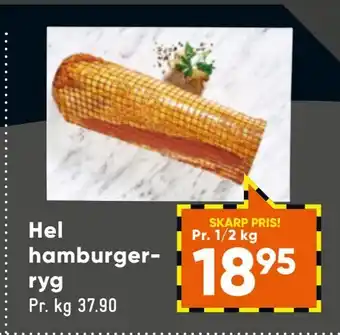 Bilka Hel hamburgerryg tilbud