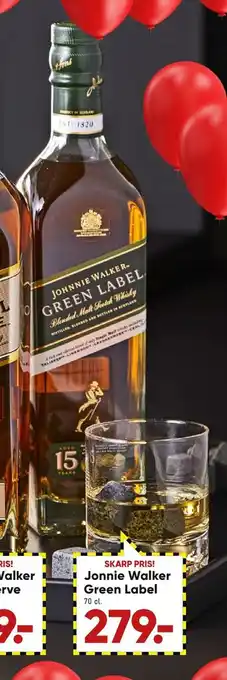 Bilka Jonnie walker green label tilbud