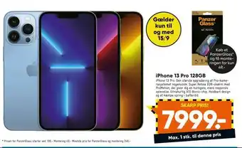 Bilka Iphone 13 pro 128gb tilbud