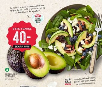 MENY Spiseklare avocado tilbud