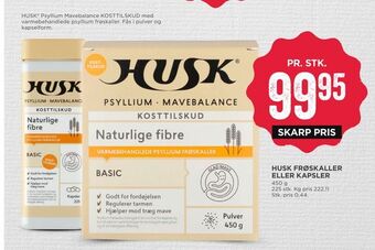 MENY Husk frøskaller eller kapsler tilbud