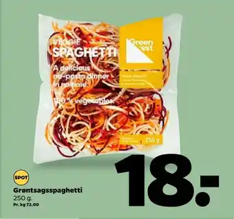 Netto Grøntsagsspaghetti tilbud
