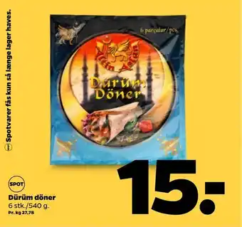 Netto Dürüm döner tilbud