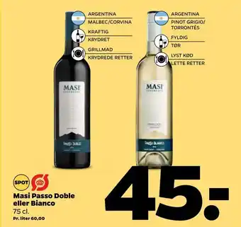 Netto Masi passo doble eller bianco tilbud