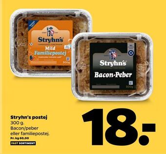 Netto Stryhn's postej tilbud