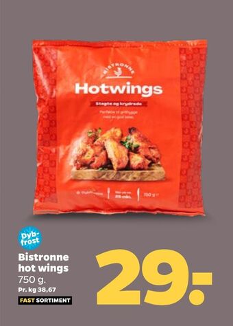 Bistronne hot wings