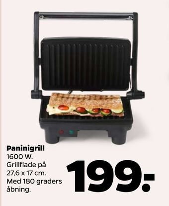 Netto Paninigrill tilbud
