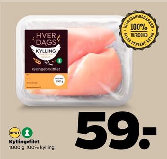 Netto Kyllingefilet tilbud