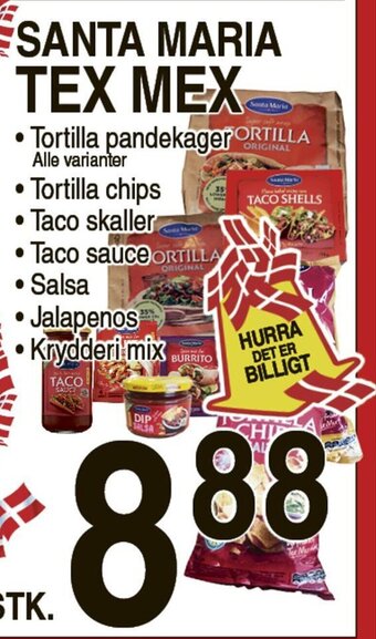 ABC Lavpris Santa Maria Tex Mex tilbud