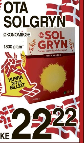 ABC Lavpris Ota Solgryn tilbud