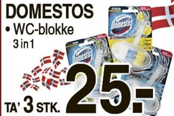 ABC Lavpris Domestos WC blokke tilbud