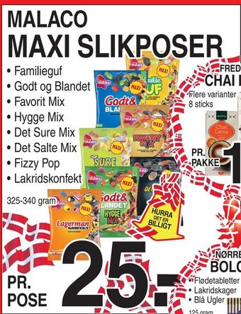 ABC Lavpris Maxi slikposer tilbud