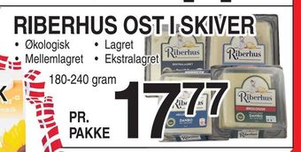 ABC Lavpris Riberhus ost i skiver tilbud
