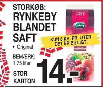 ABC Lavpris Storkøb: rynkeby blandet saft tilbud