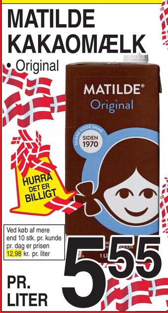 ABC Lavpris Matilde kakaomælk tilbud