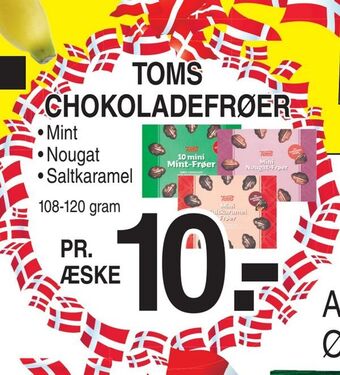 ABC Lavpris Toms chokoladefrøer tilbud