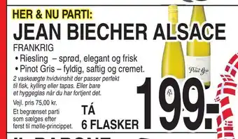 ABC Lavpris Jean biecher alsace tilbud