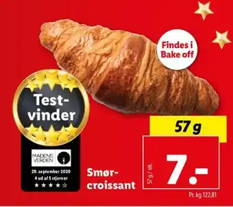 Lidl Smør croissant tilbud