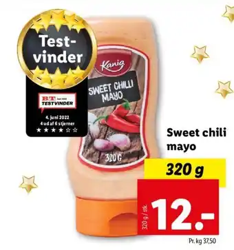 Lidl Sweet chili mayo tilbud