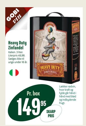 Min Købmand Heavy duty zinfandel tilbud