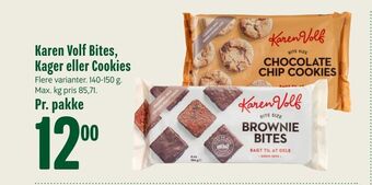 Min Købmand Karen volf bites, kager eller cookies tilbud