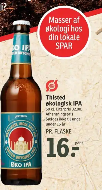 SPAR Thisted økologisk ipa tilbud