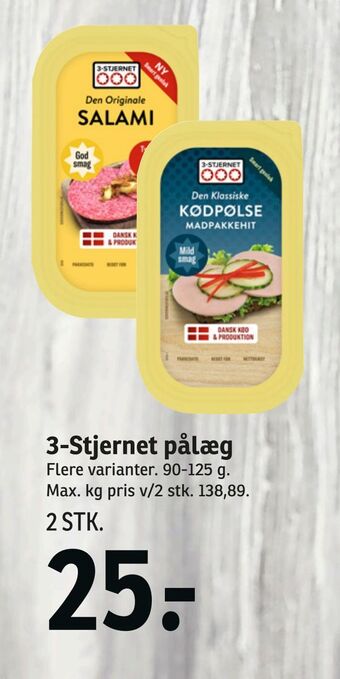 SPAR 3-stjernet pålæg tilbud