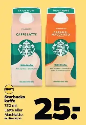 Netto Starucks kaffe tilbud