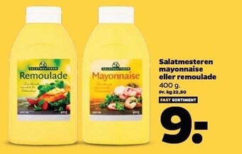 Netto Salatmesteren mayonnaise el. remoulade tilbud