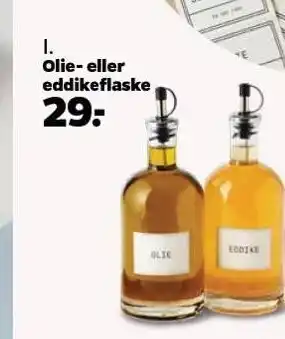 Netto Olie el. eddikeflaske tilbud