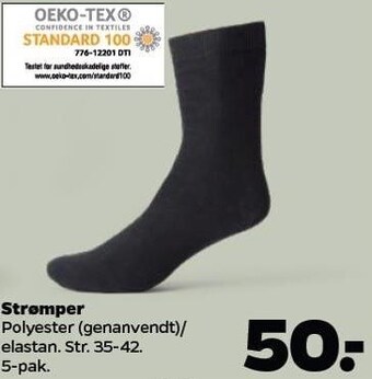 Strømper 5-pak
