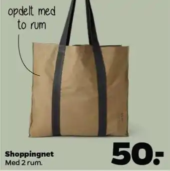 Netto Shoppingnet med 2 rum tilbud