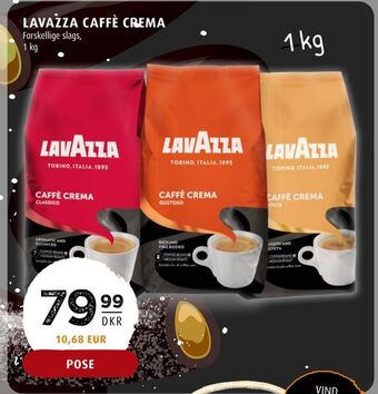 Scandinavian Park Lavazza caffè crema tilbud
