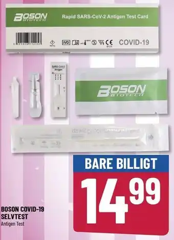Boson covid-19 selvtest