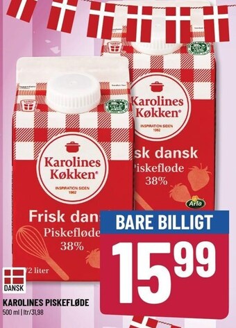 Løvbjerg Karolines piskefløde tilbud