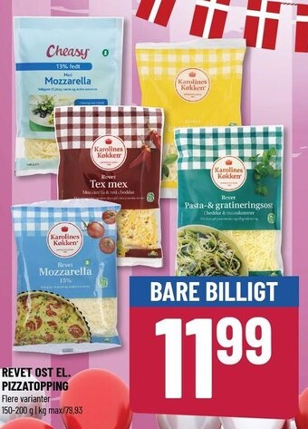 Løvbjerg Revet ost el. pizzatopping tilbud