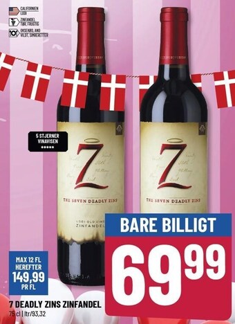 7 deadly zins zinfandel