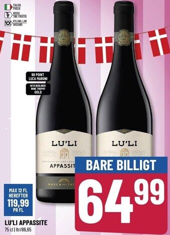 Løvbjerg Lu'li appassite tilbud