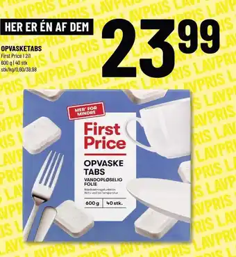 Løvbjerg Opvasketabs tilbud