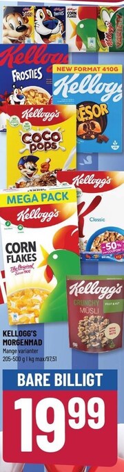Løvbjerg Kellogg's morgenmad tilbud