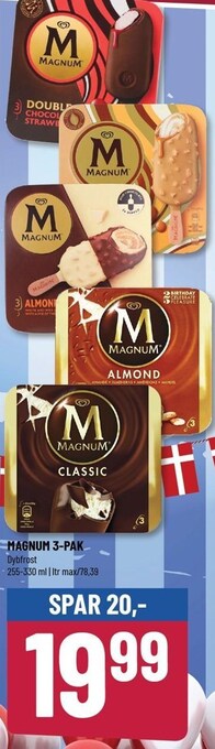 Løvbjerg Magnum 3-pk tilbud