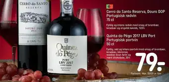 REMA 1000 Cerro do santo reserva, douro dop portugisisk rødvin tilbud