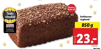 Lidl Softkernerugbrød tilbud