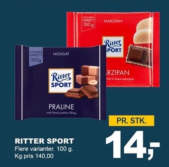 Let-Køb Ritter sport tilbud