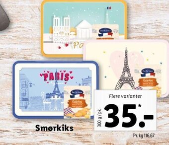 Lidl Smørkiks tilbud