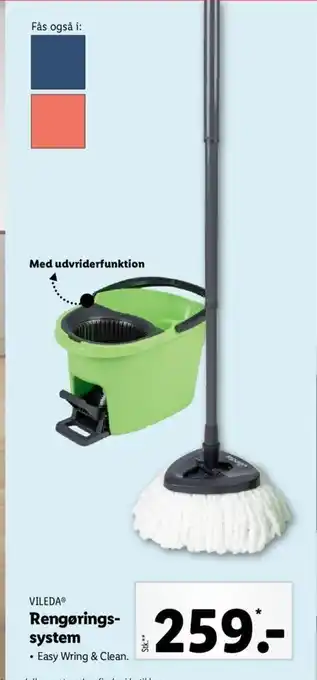 Lidl Vileda Rengøringssystem tilbud