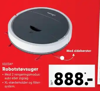 Lidl Vileda Robotstøvsuger tilbud